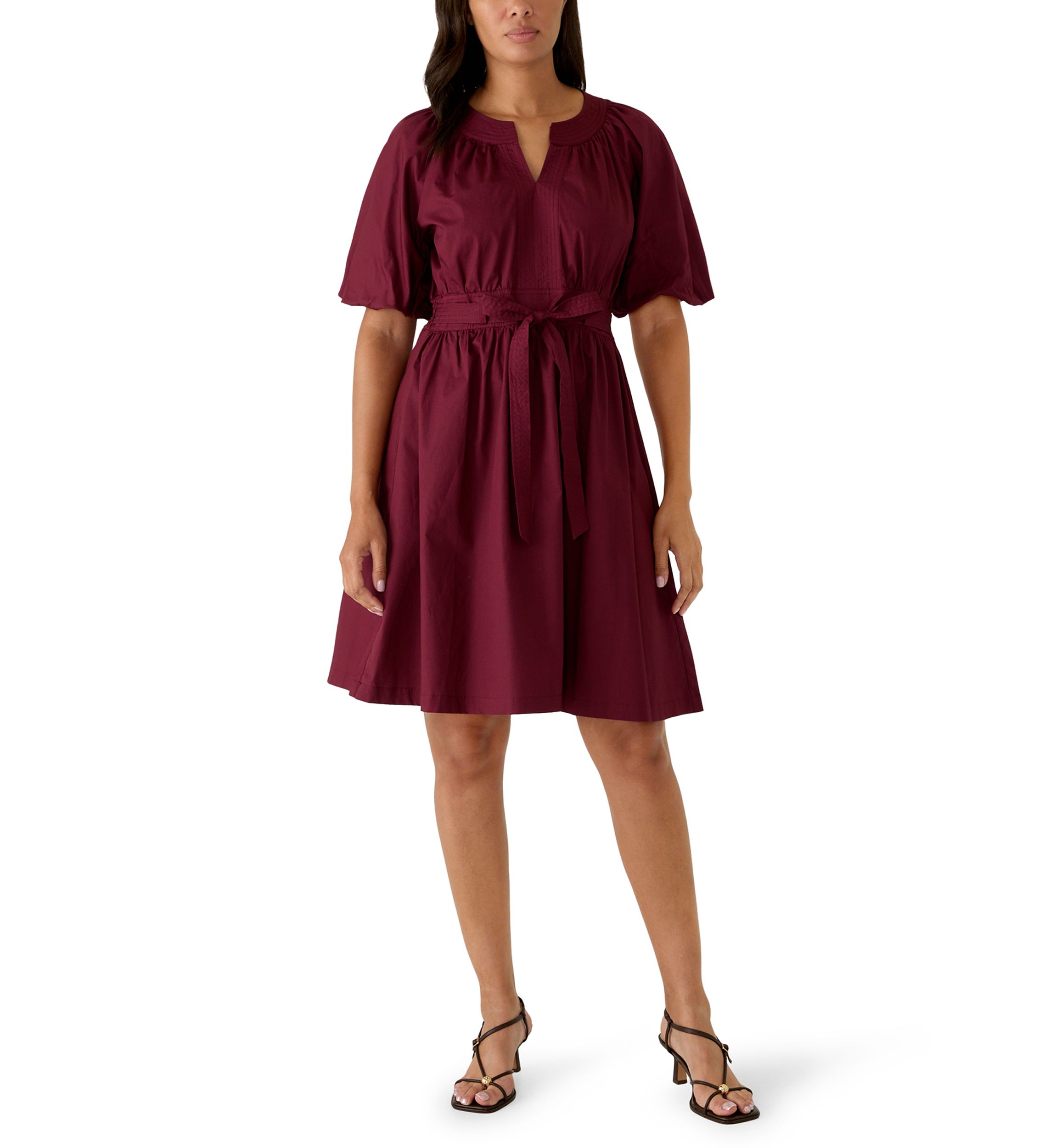 belk burgundy dress Red Sandra Darren Dresses Mens Green Velvet Robe WK11FY27MIDSEASONSALE Polyester. Package:Full set+skirt support (excluding a hairpin).