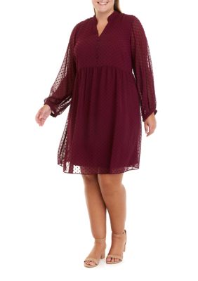 Women's plus size dresses best sale at belk