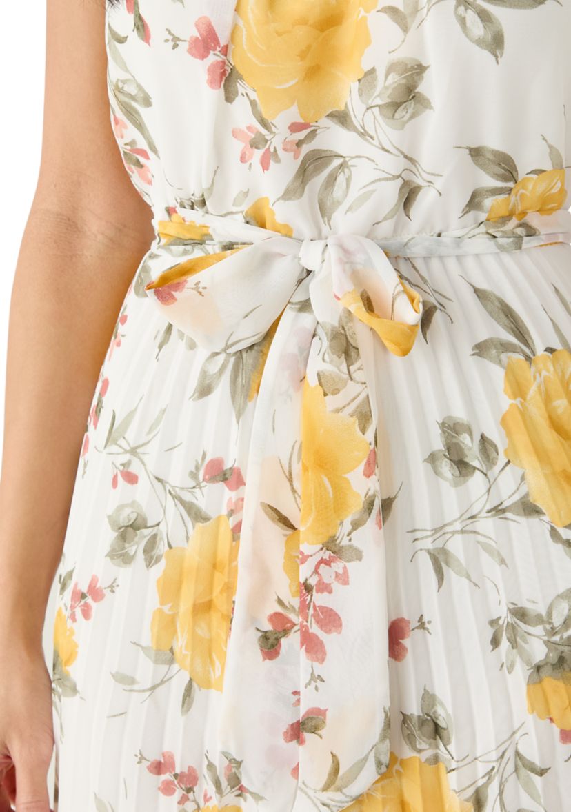 belk floral maxi dress MSK Women's Tiered Floral Maxi Dress