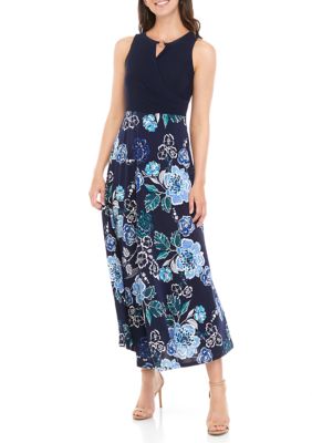 52seven Women's Sleeveless O-Ring Maxi Dress | belk