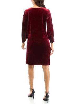 Belk burgundy clearance dress