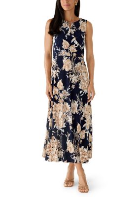 Sandra Darren Women's Sleeveless Floral Sheath Dress
