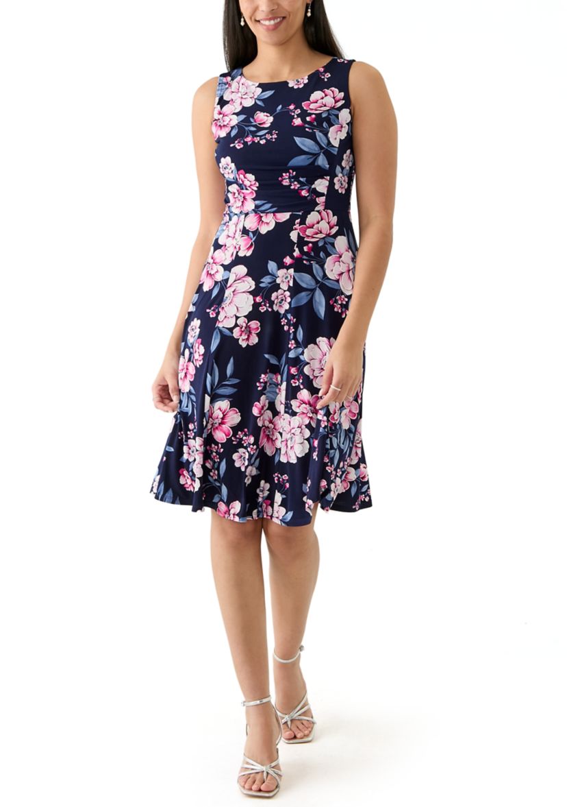 Womens Floral Printed Dress
