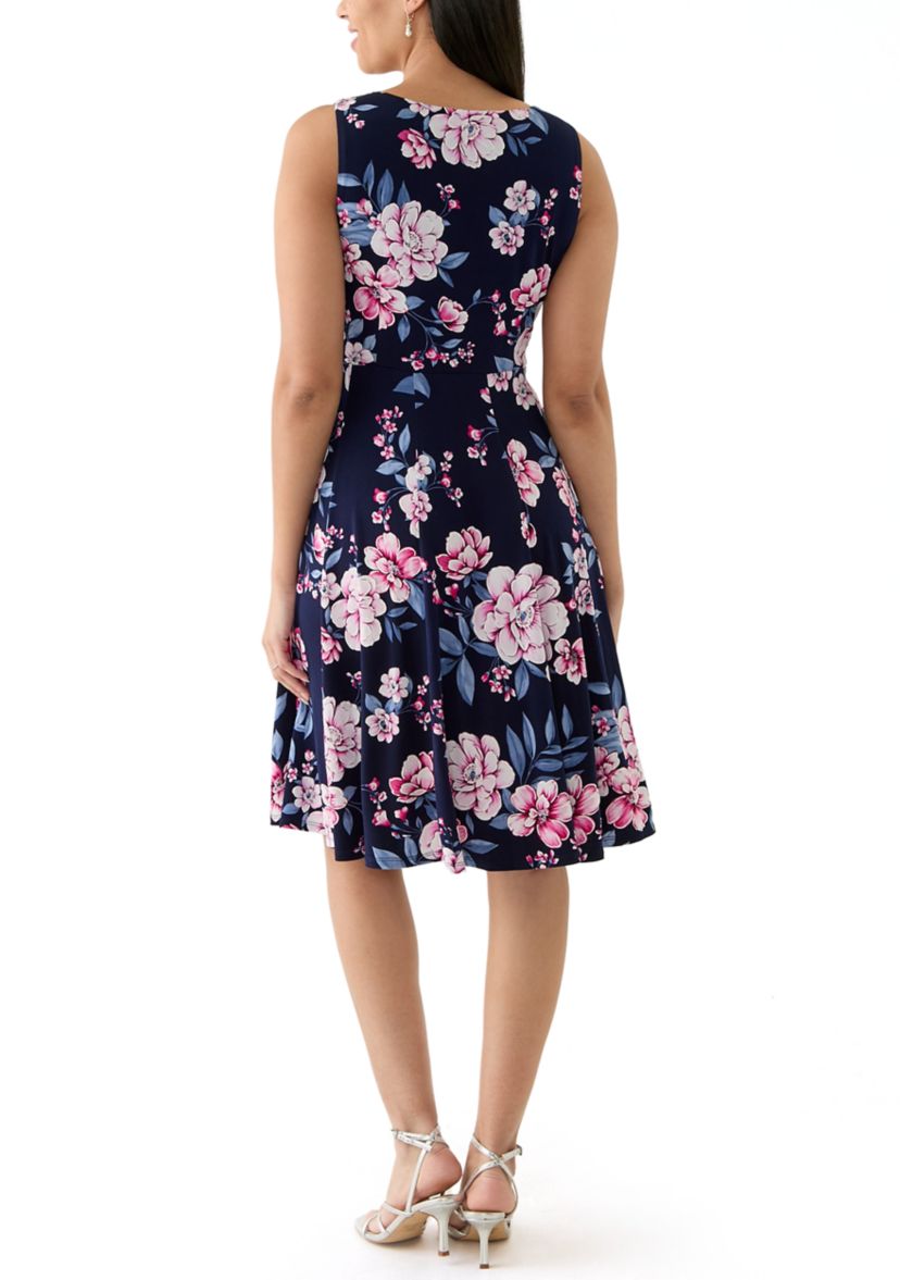 Womens Floral Printed Dress