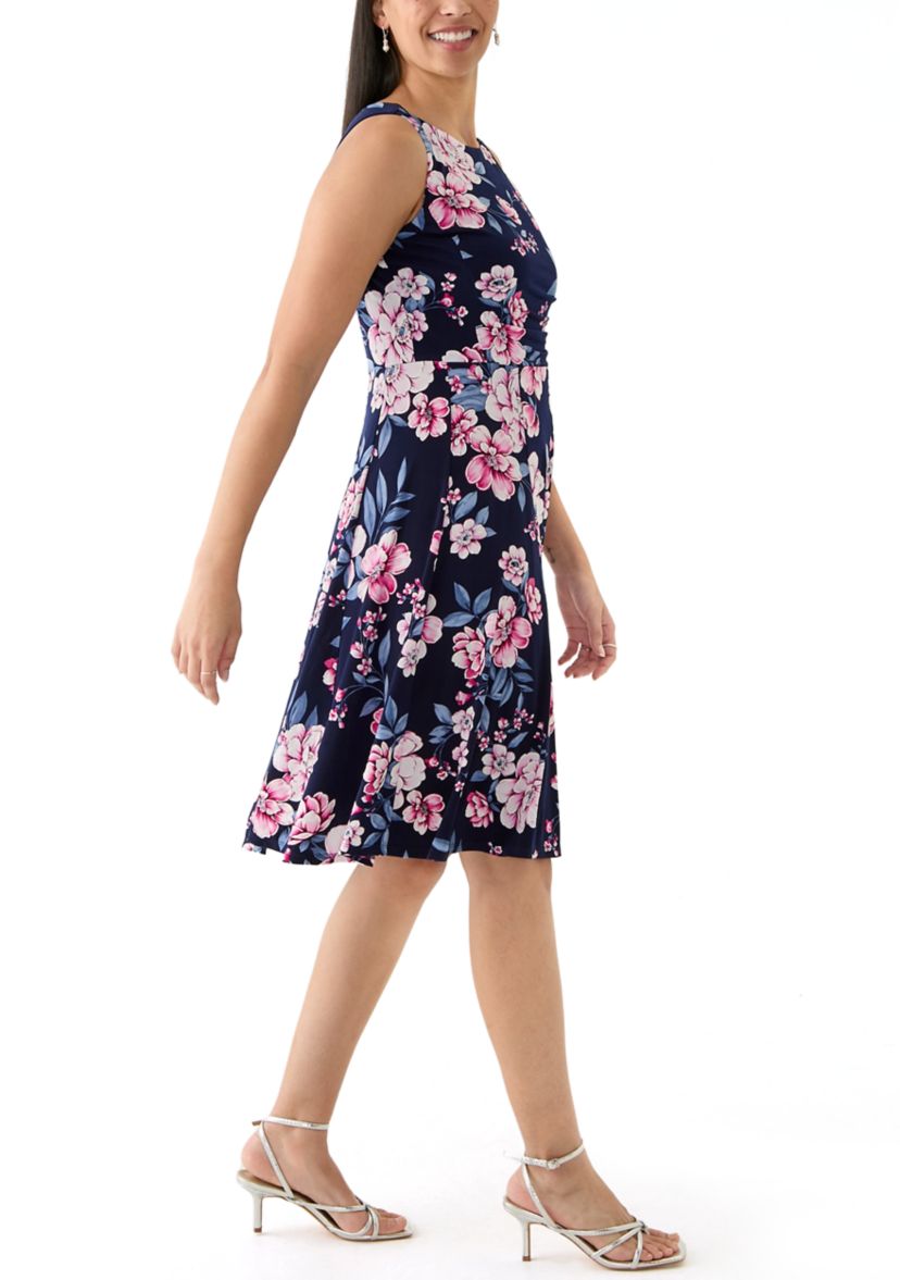 Womens Floral Printed Dress