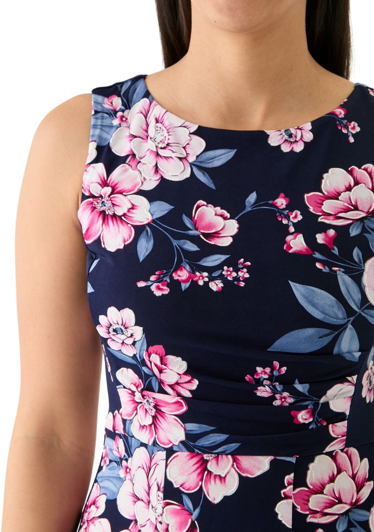 Womens Floral Printed Dress