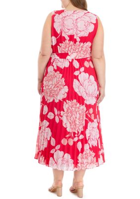 Belk plus size red dresses hotsell