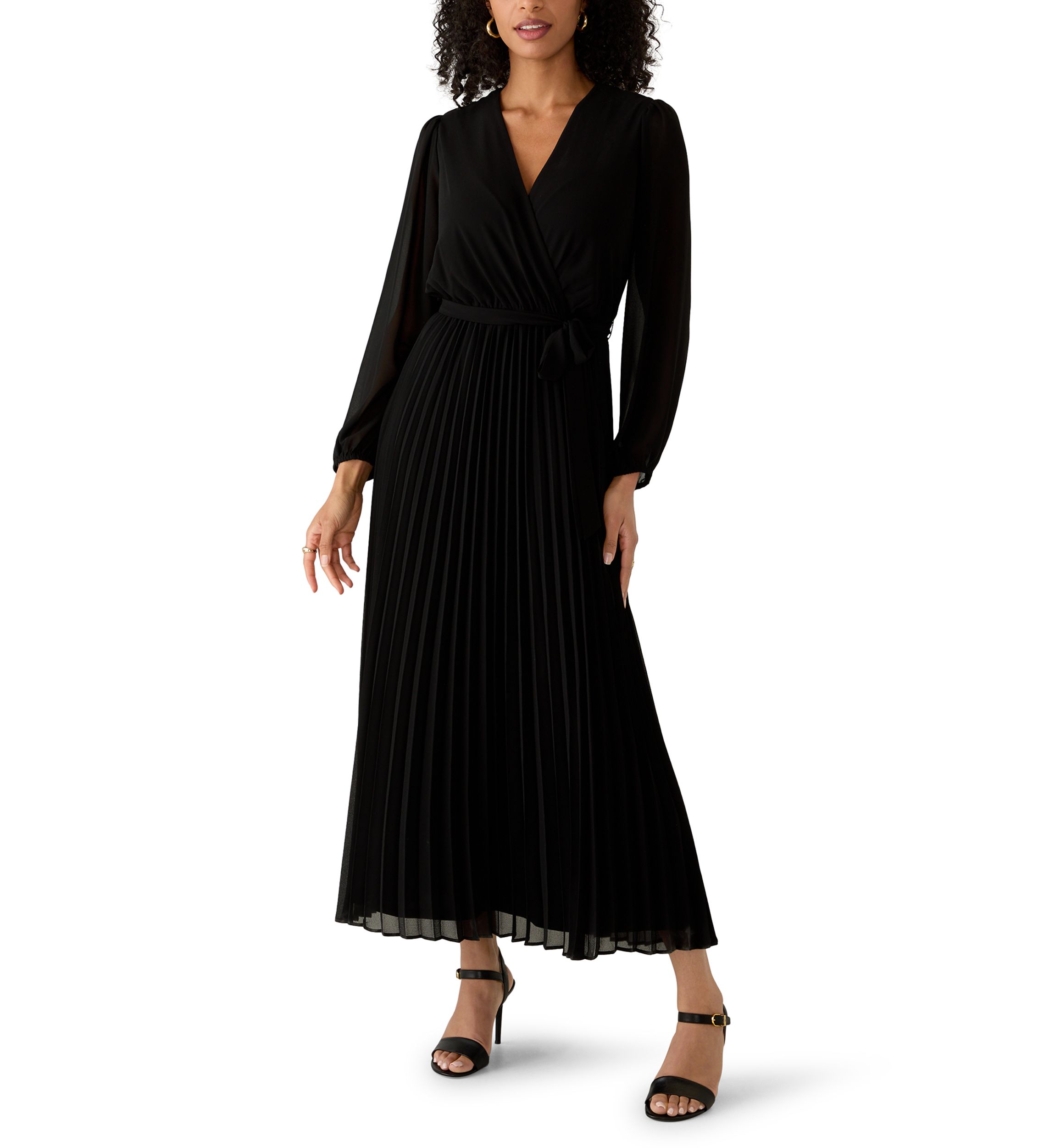 sandra darren casual dresses Cuffed Sleeve DressStyle:Modest Long sleeve Clarissa | Scatter Pearl Size:Size 3-4