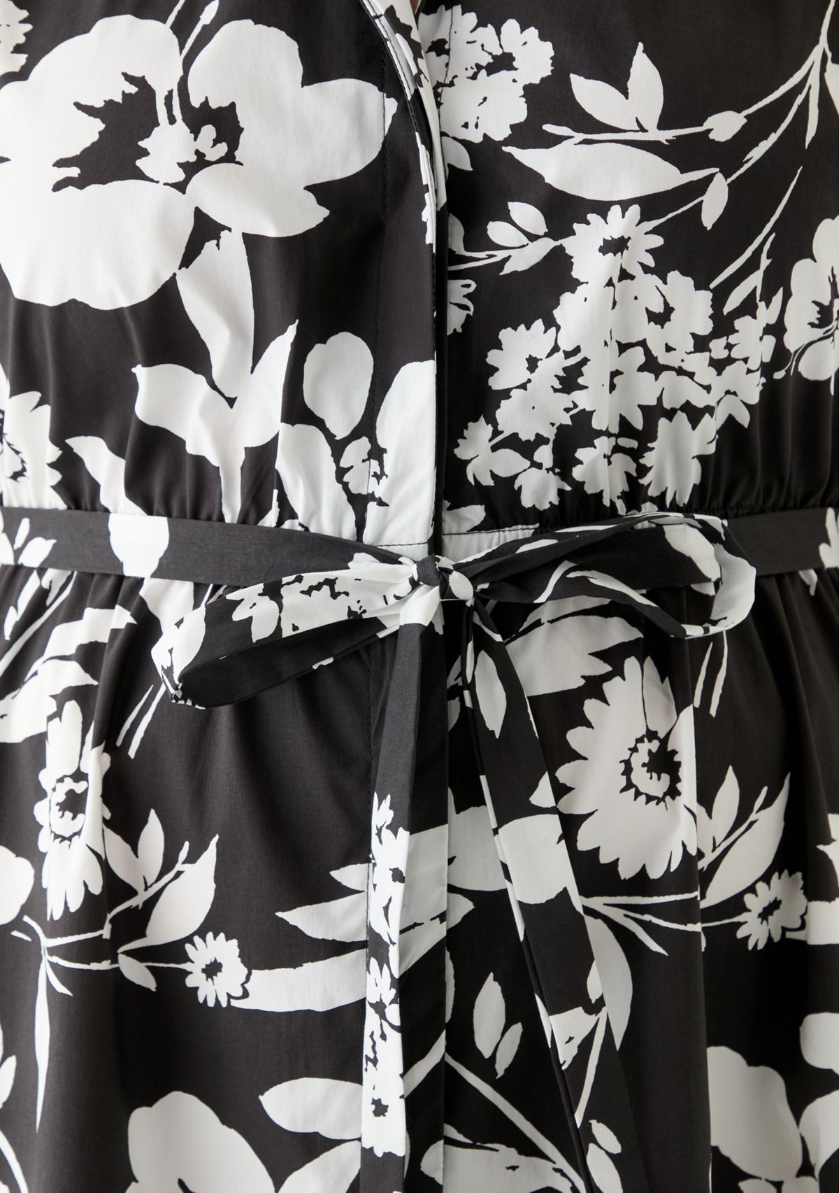 Plus Size Cap Sleeve V-Neck Floral Print Dress