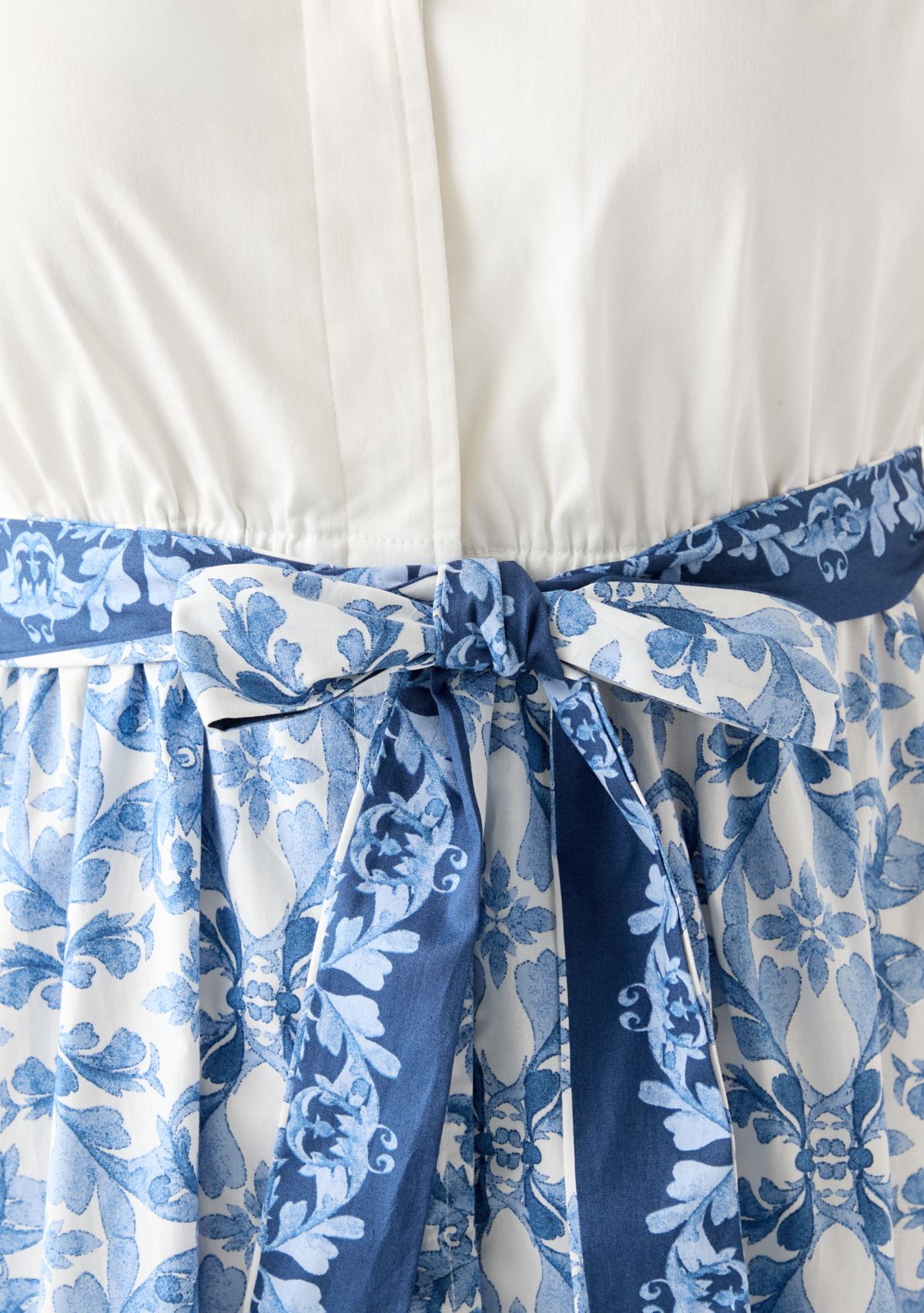 Womens Printed Shirtdress