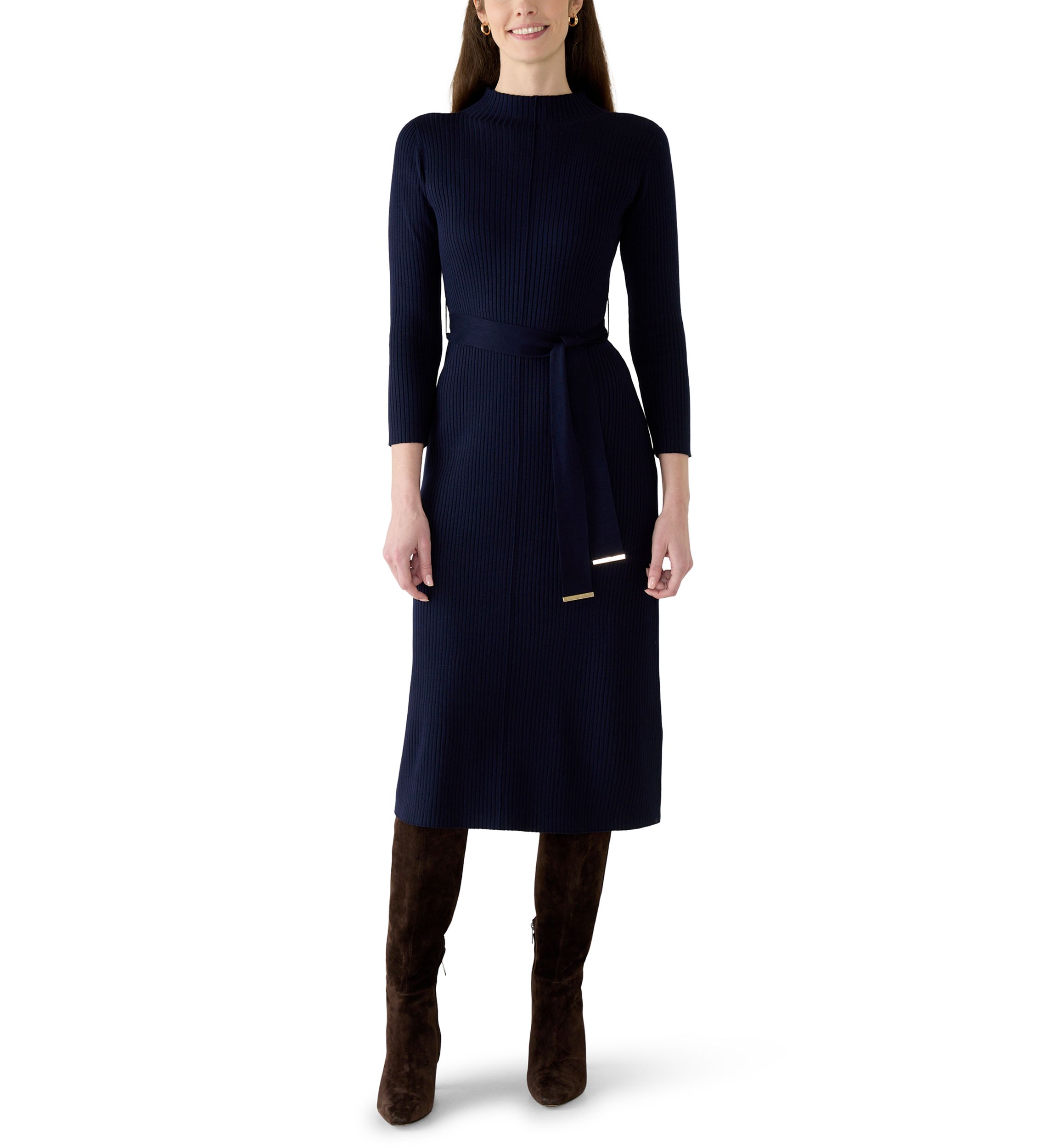 belk navy blue dress Women's Casual Dresses Made from soft Silk Blend 90's Hip Hop Kid Color:DG