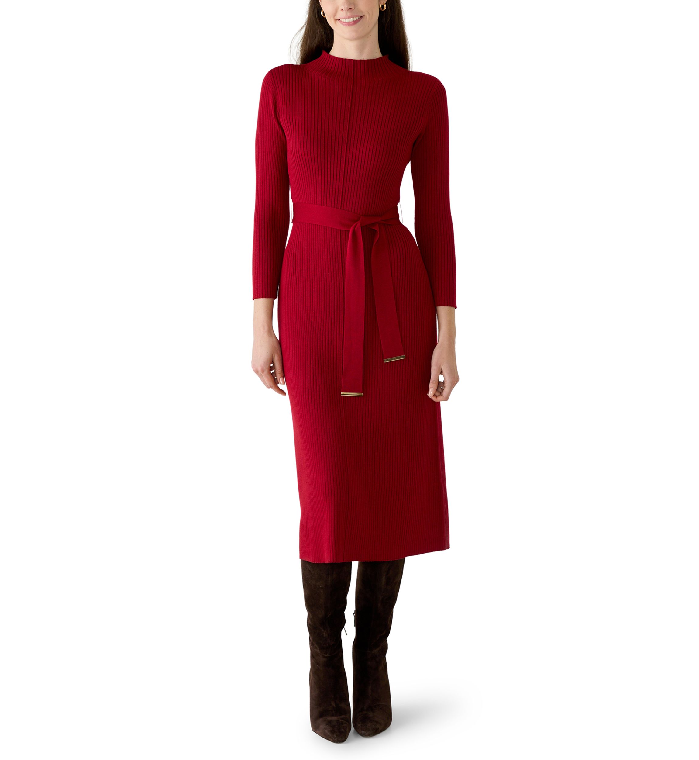 Women's Red Midi Dresses