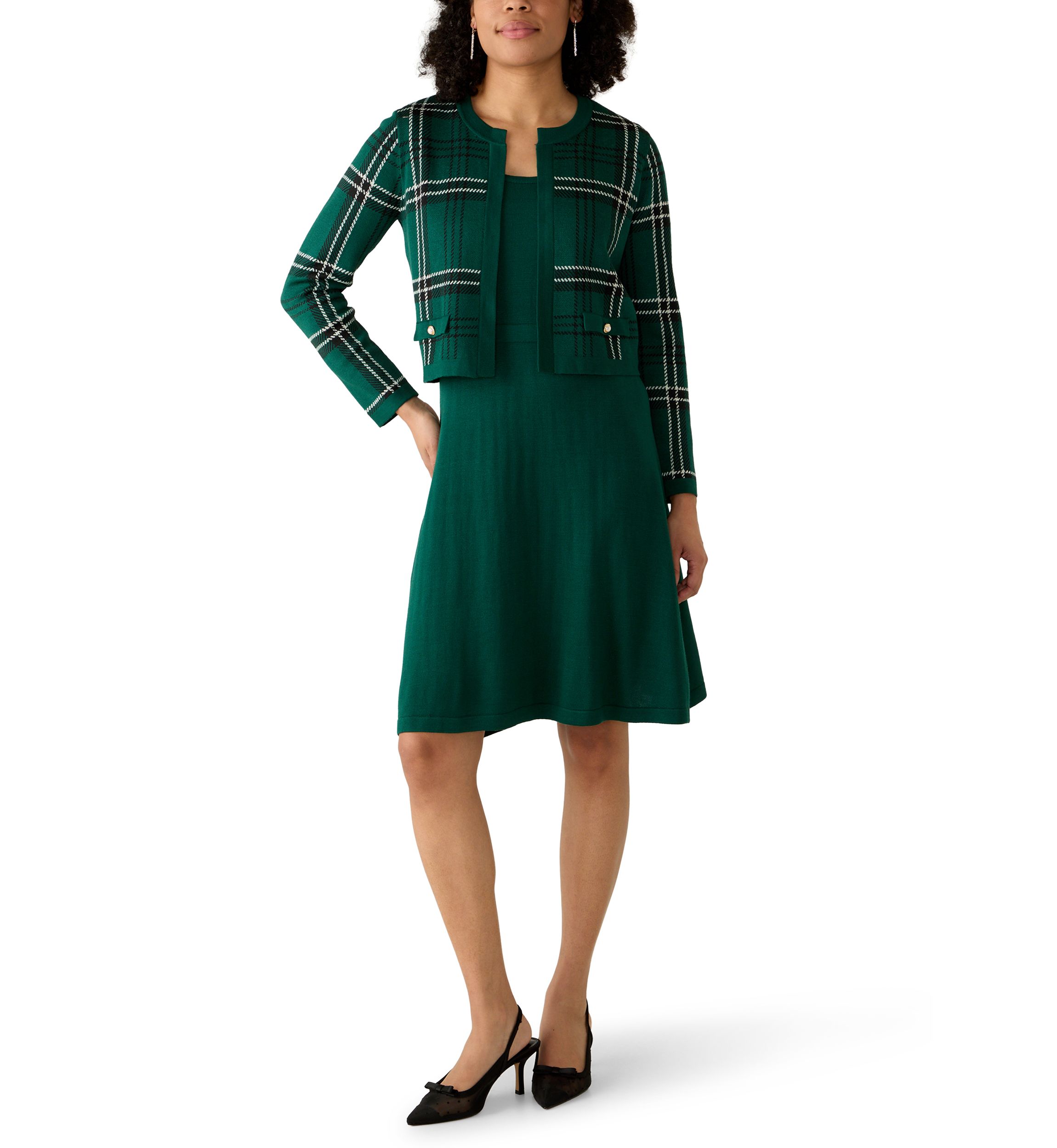 Green Sandra Darren Dresses