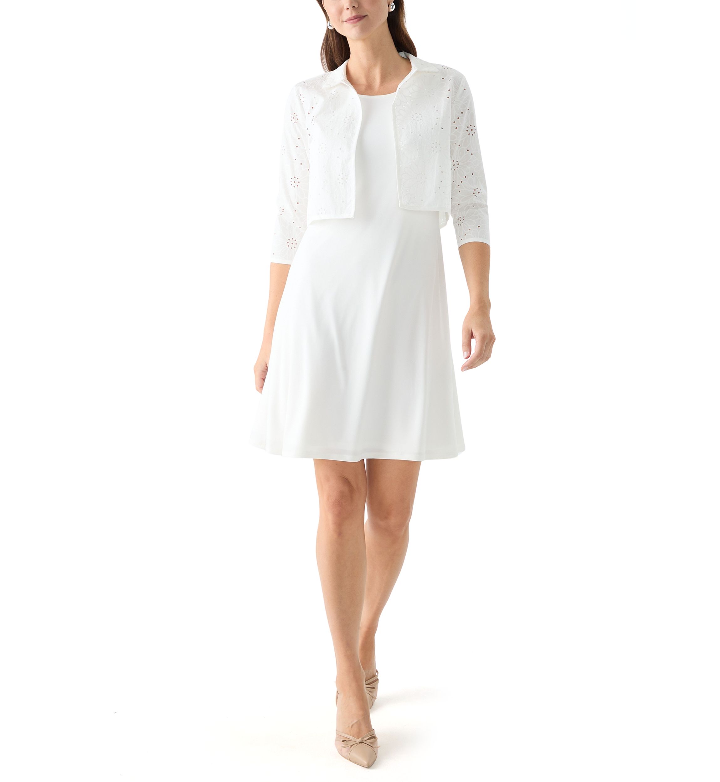 belk white lace dress Belk White Mini Dress