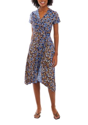 Women's Printed Fit and Flare Dress