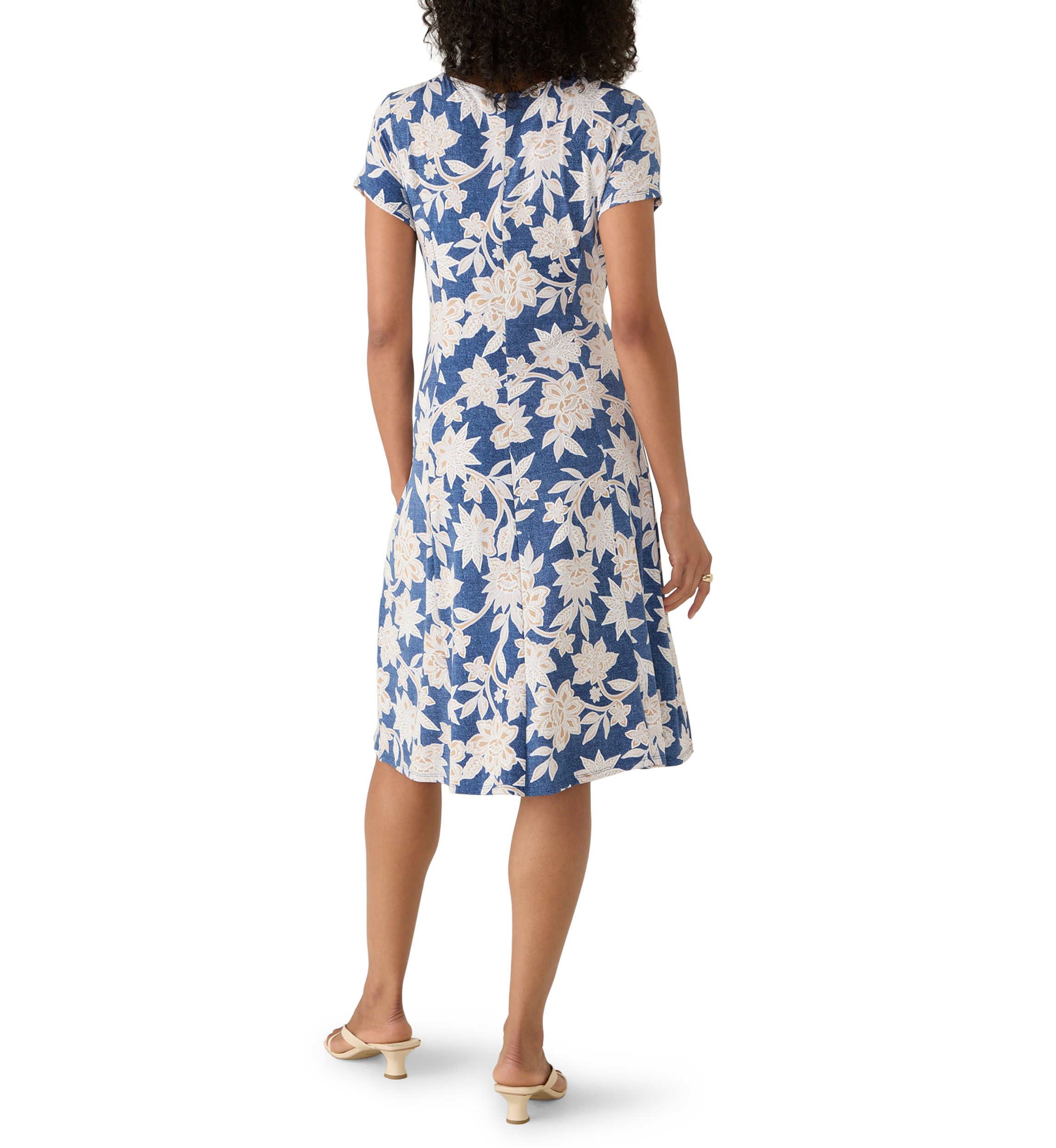 perceptions short sleeve floral midi fit flare dress Perceptions Womens Plus Short Sleeve Lace Midi Fit + Flare Dress at  Foxvalley Mall in Aurora, IL