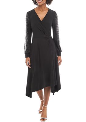 Perceptions elbow 2024 sleeve jacket dress