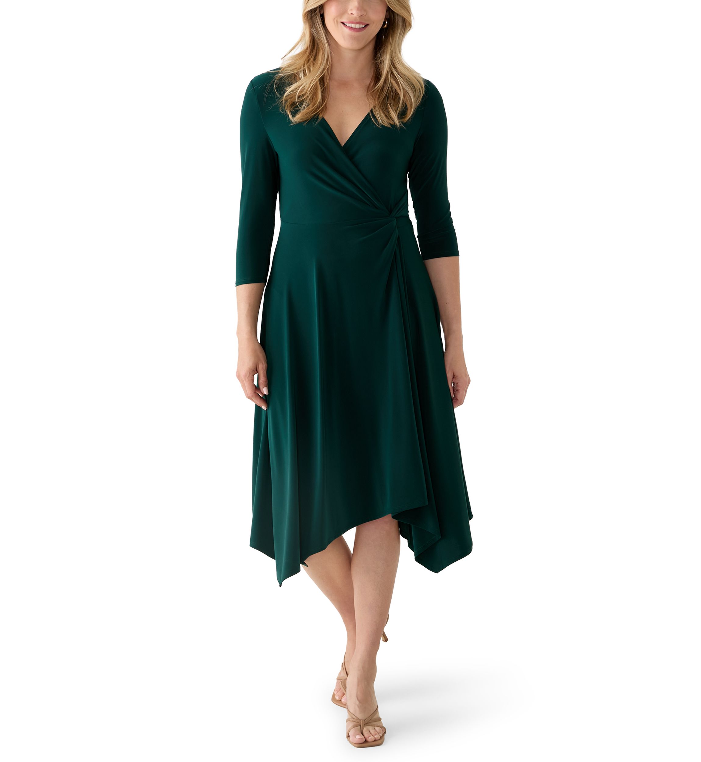 green dress belk Women's Green Midi Dresses