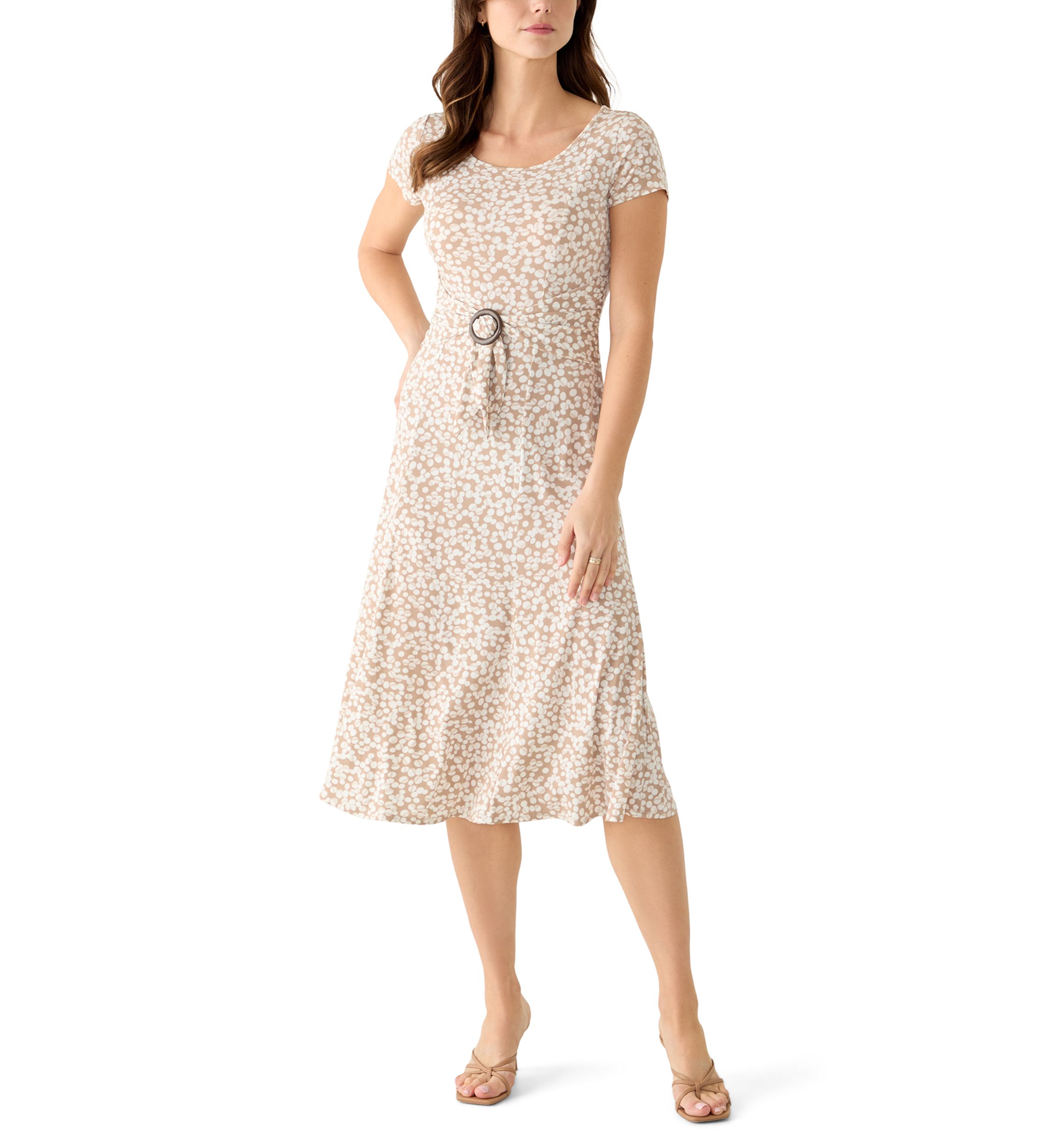 Women's Brown Midi Dresses | Belk