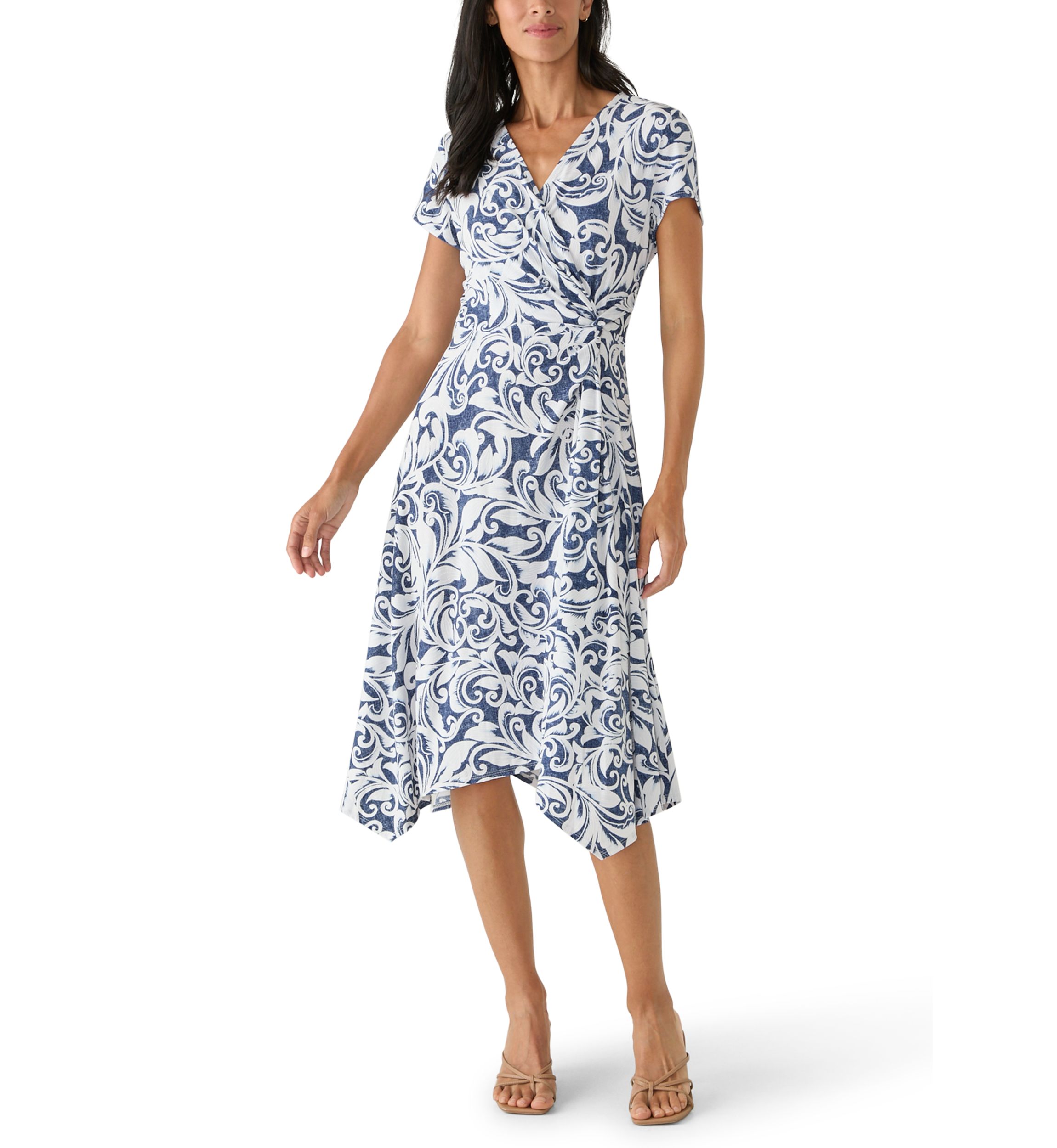 midi casual women's dresses Ocean Blu Midi Dress
