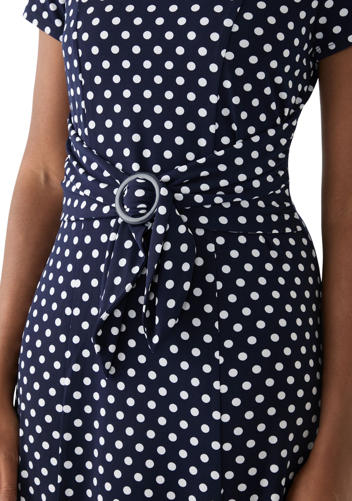 Womens Dot Printed Dress