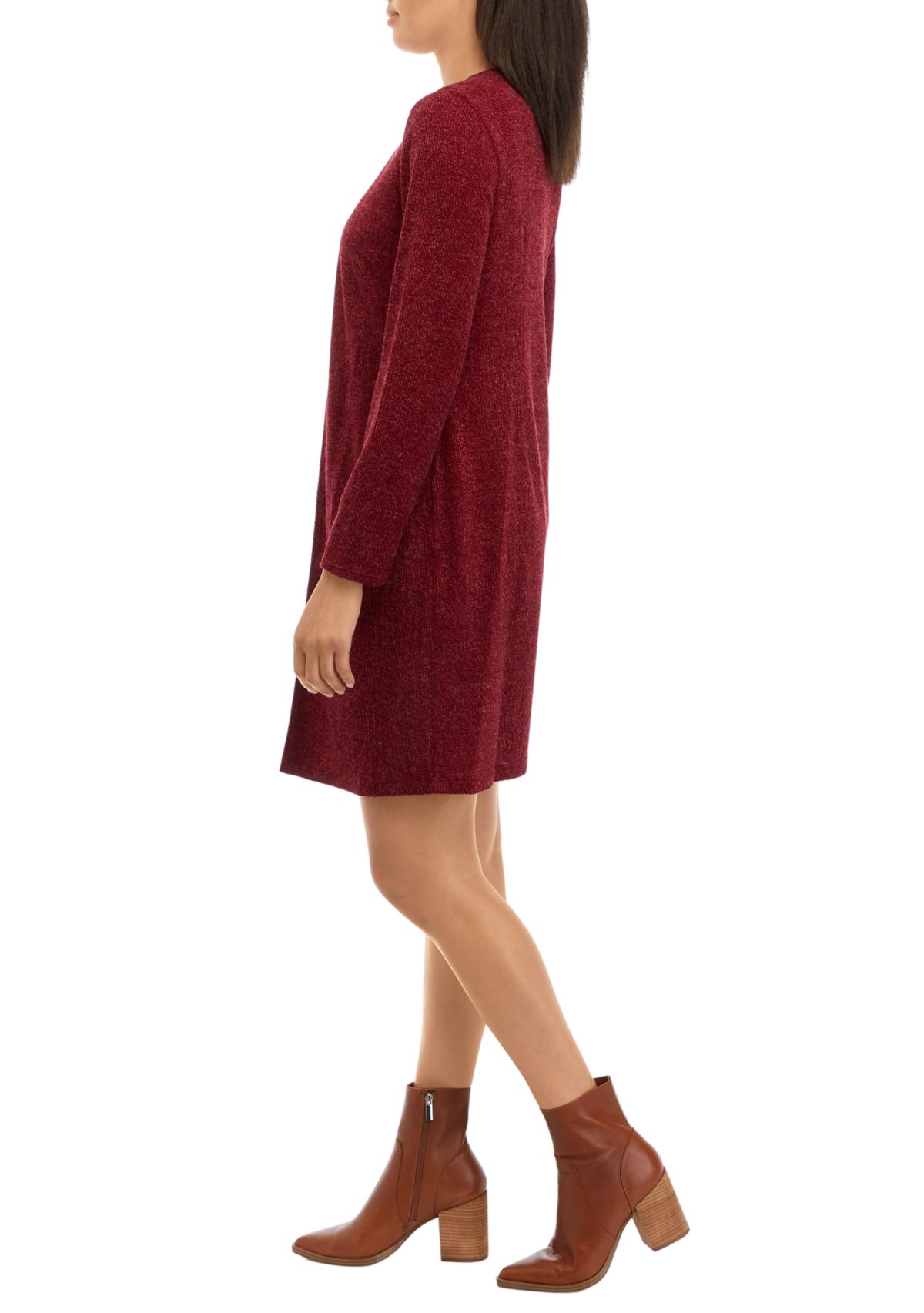 Womens Plaid A-Line Jacket Dress