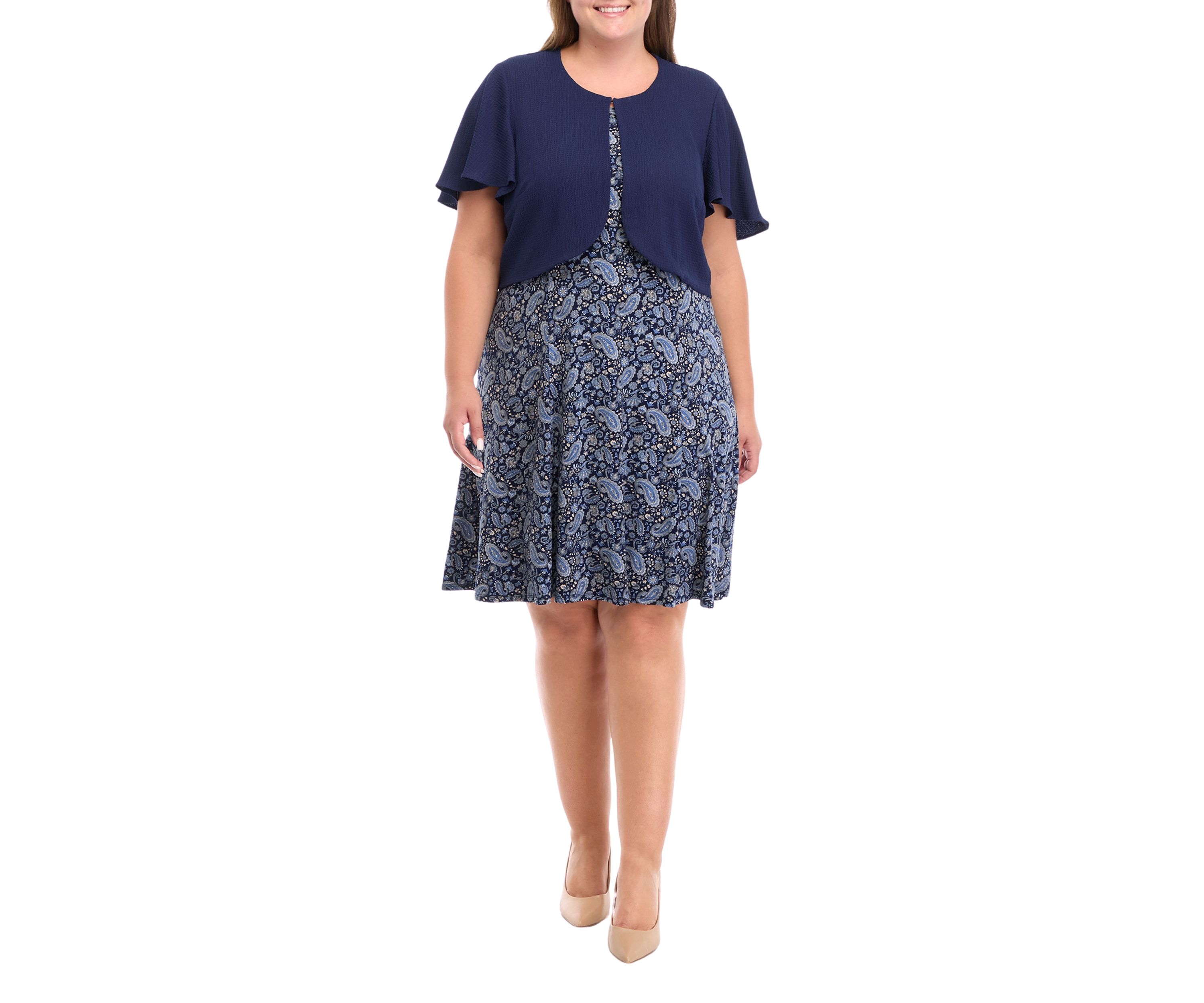 Plus Size Jacket Dress