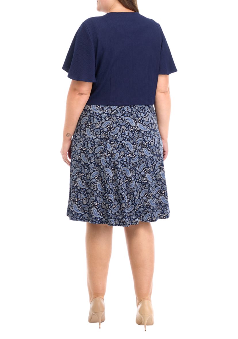Plus Size Jacket Dress