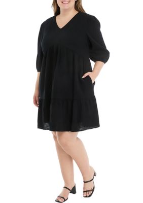 Belk plus size black dresses best sale