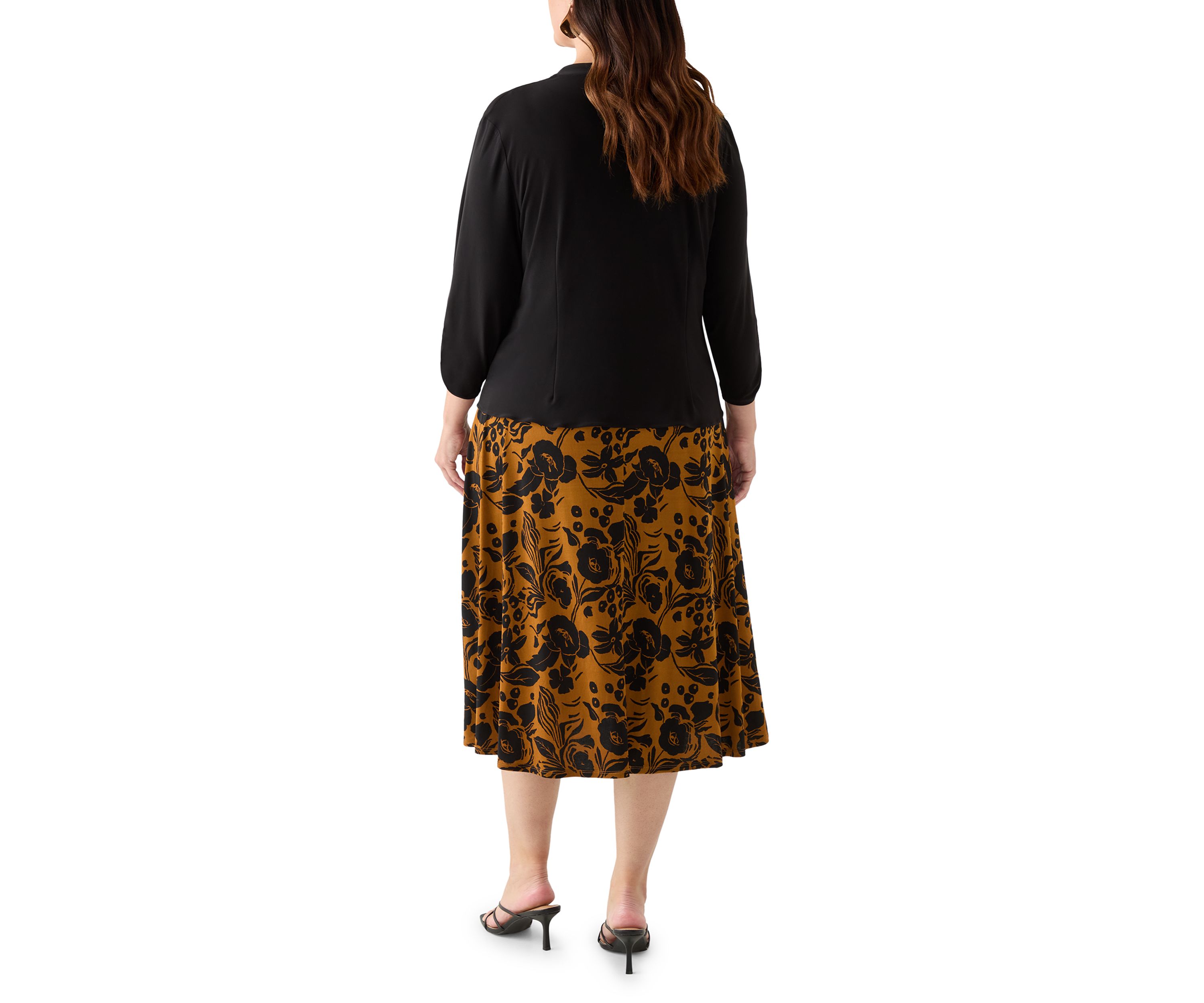  Womens Jacket and Floral Dress Set 