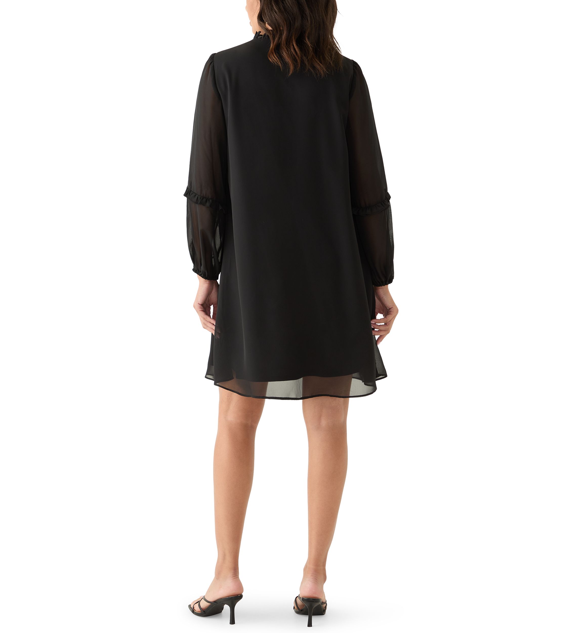 black dress belk Women's Black Dresses Casual Dresses long sleeve prom dresses Zip closure Princess Dress Black Dress Size:xl (16/18)