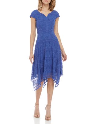 Cap Sleeve Lace Sweetheart Dress | belk