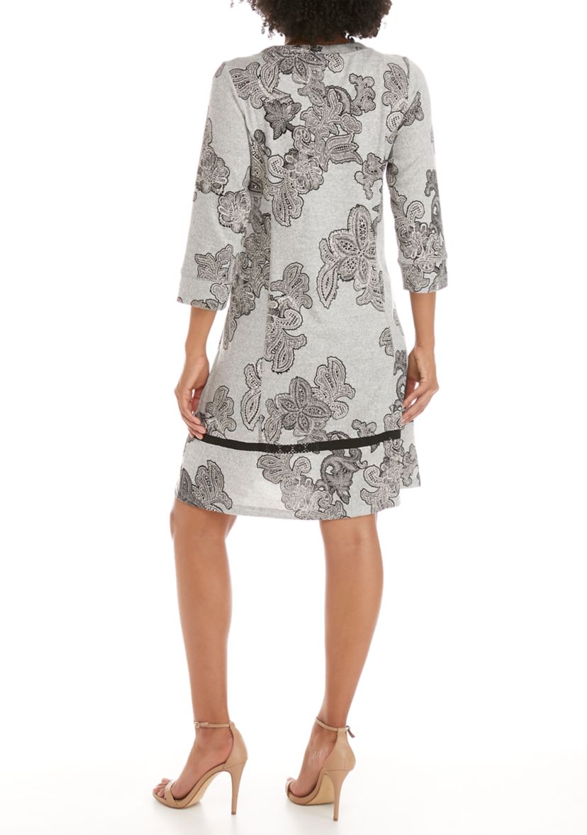 Womens Paisley Pocket Dress