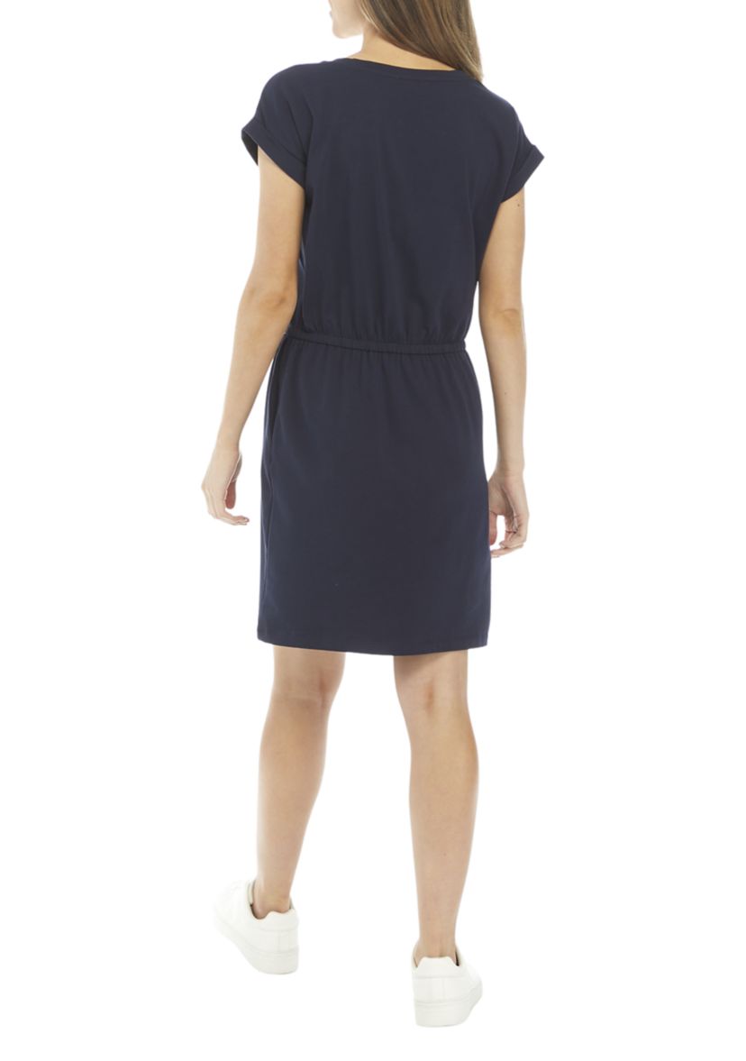 Watercolor Logo Graphic T-Shirt Dress