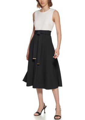 Calvin Klein Women's Shoulder LOGO T-Shirt Dress GRAY (Size 1X) NWT  MSRP $59