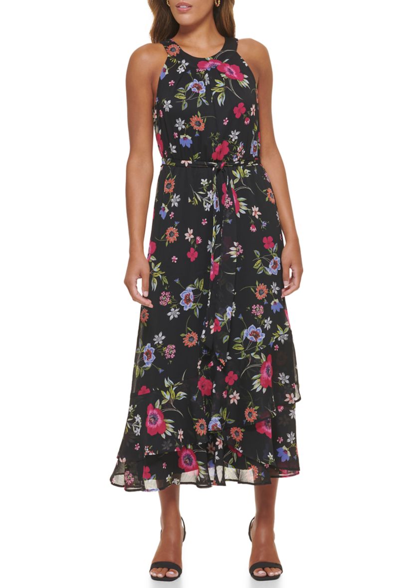 calvin klein sleeveless chiffon dress Sleeveless Chiffon Wrap Dresses Calvin Klein Women's Sleeveless Chiffon  Wrap A-Line Dress Macy's