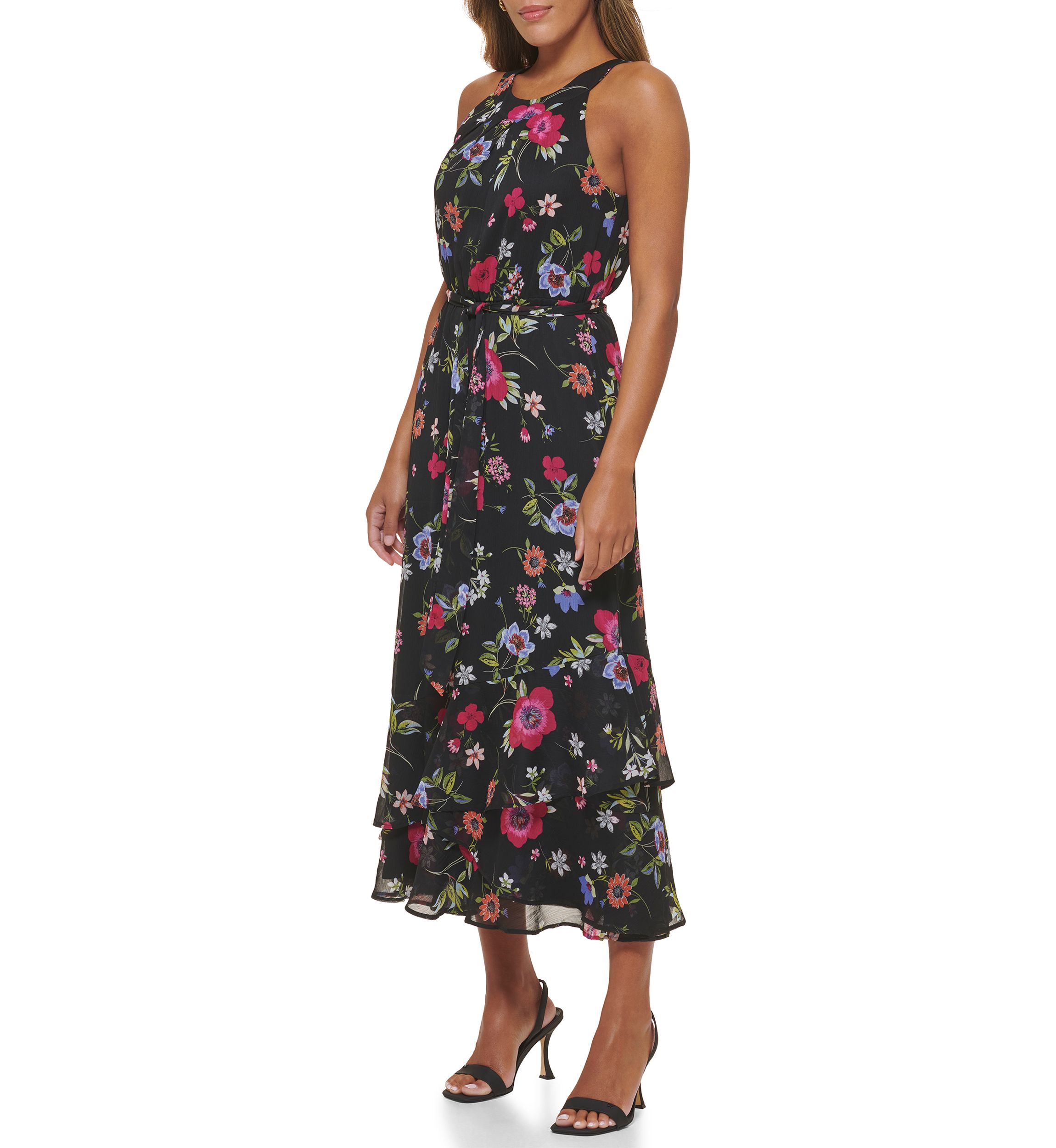calvin klein halter maxi dress Halter Neck Maxi Dress