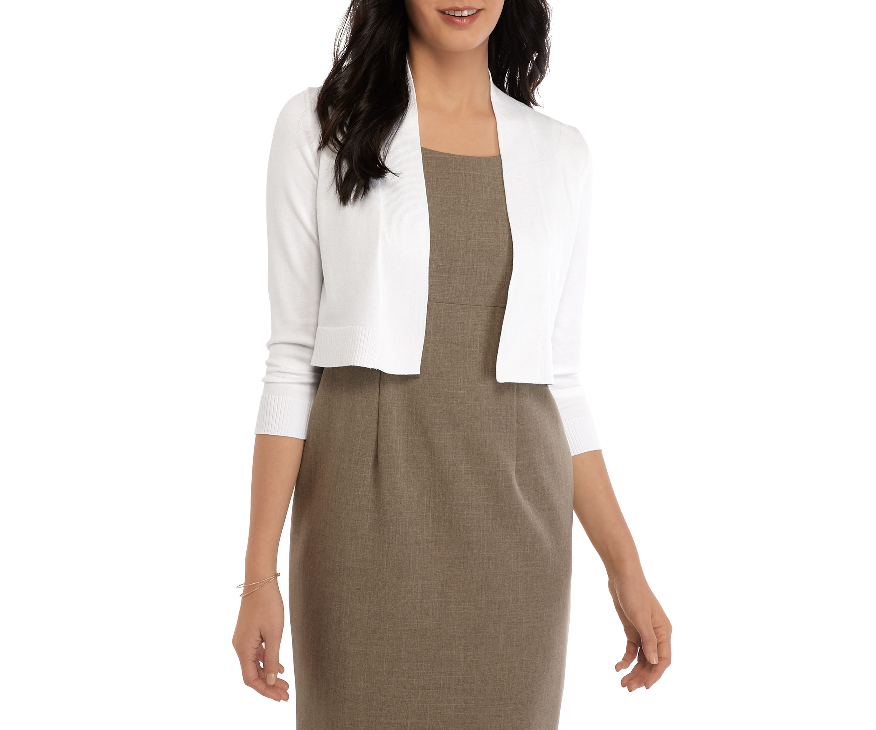  3/4 Sleeve Knit Topper 