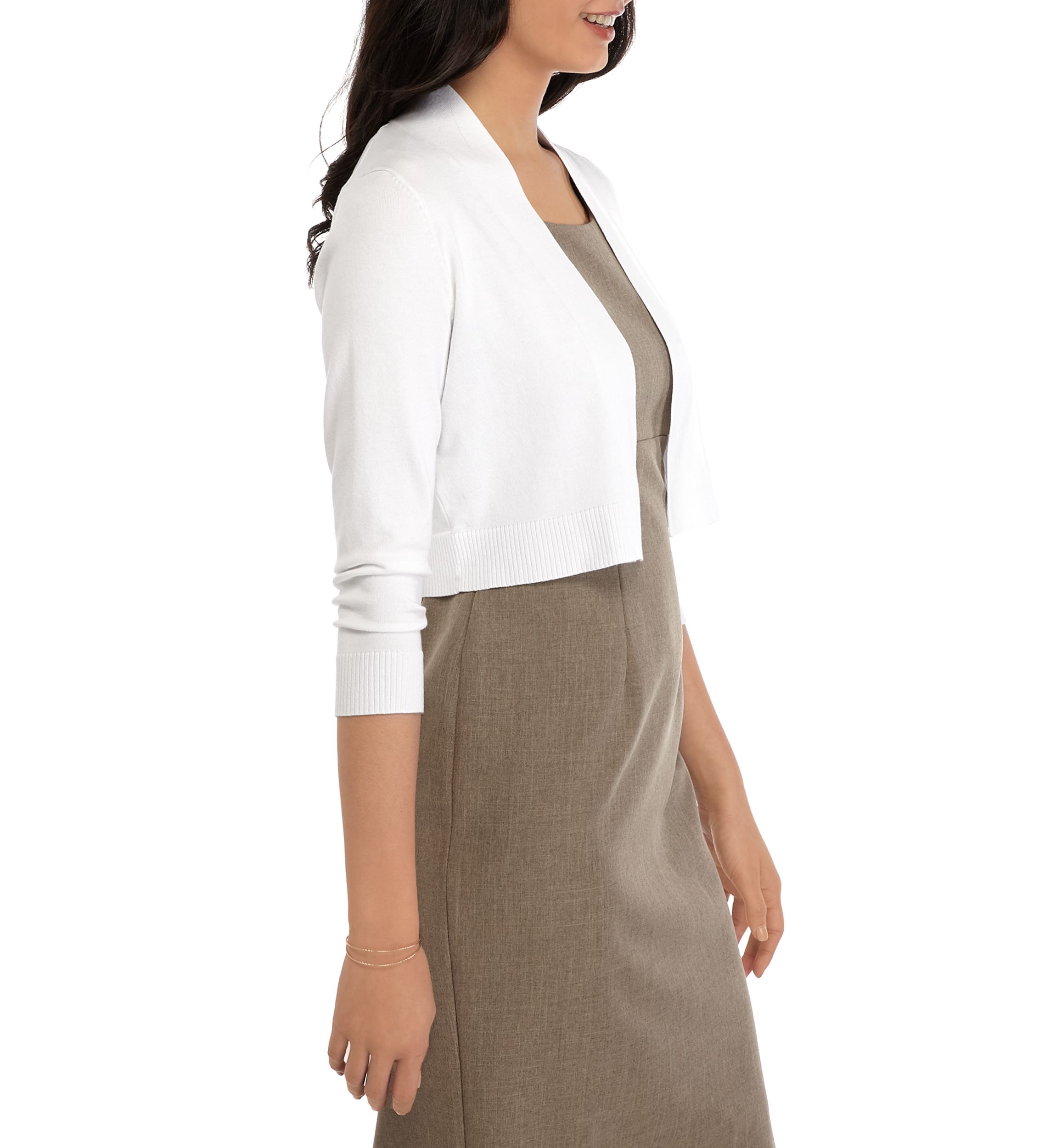  3/4 Sleeve Knit Topper 
