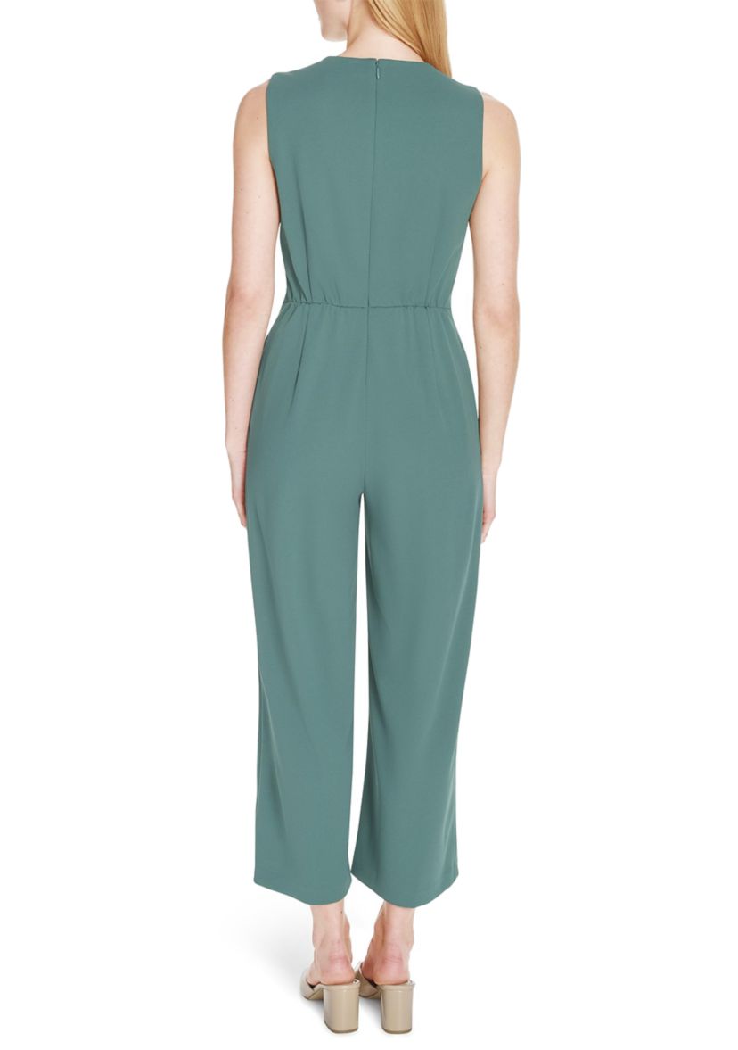 Womens Sleeveless A-Line Jumpsuit