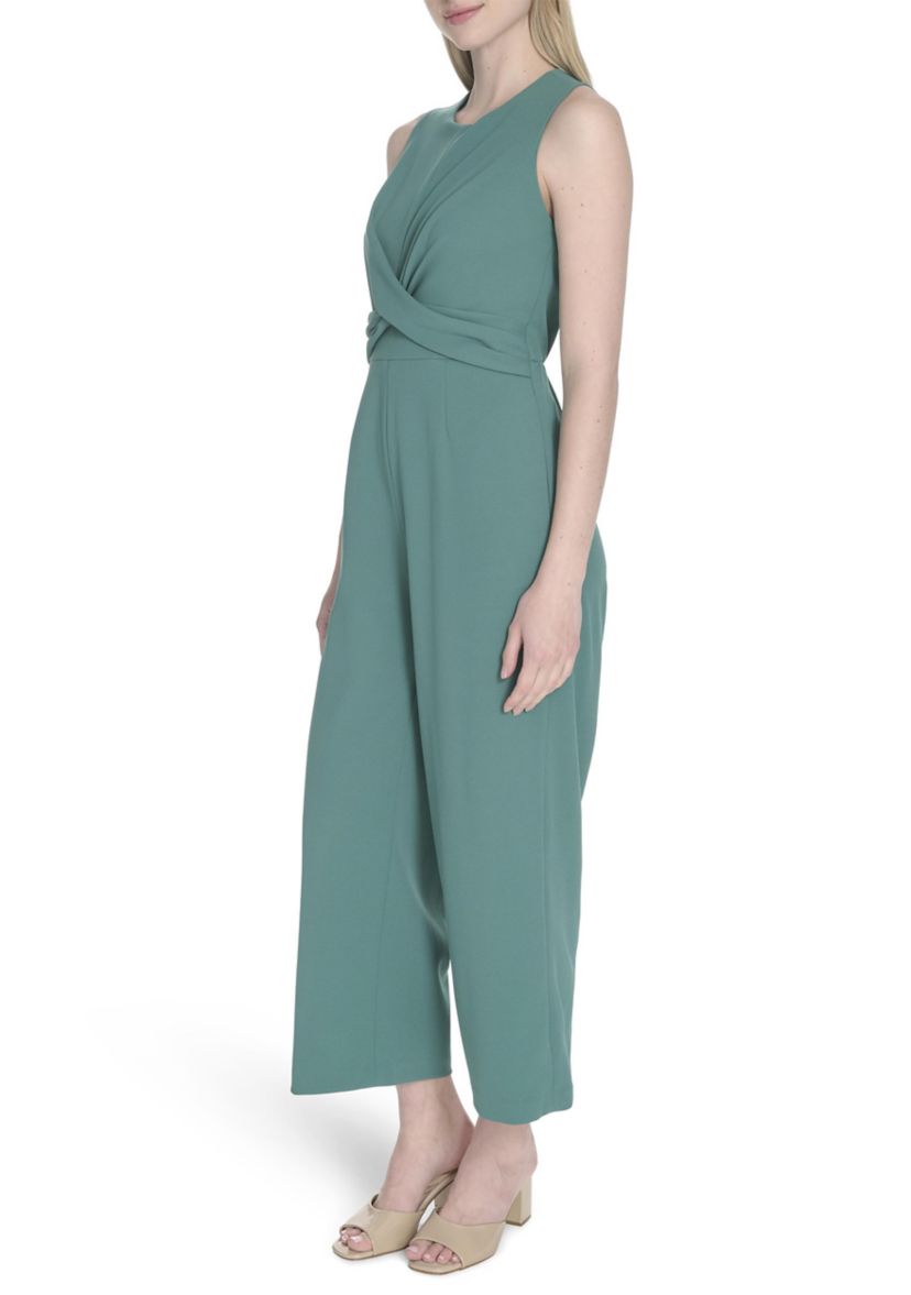 Womens Sleeveless A-Line Jumpsuit
