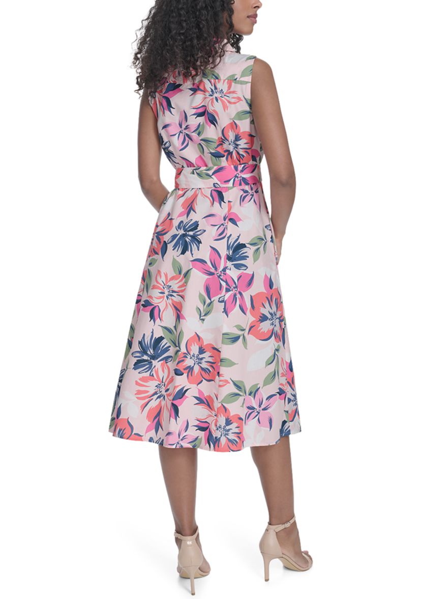 Calvin Klein Women's Sleeveless Floral Maxi Dress | Belk