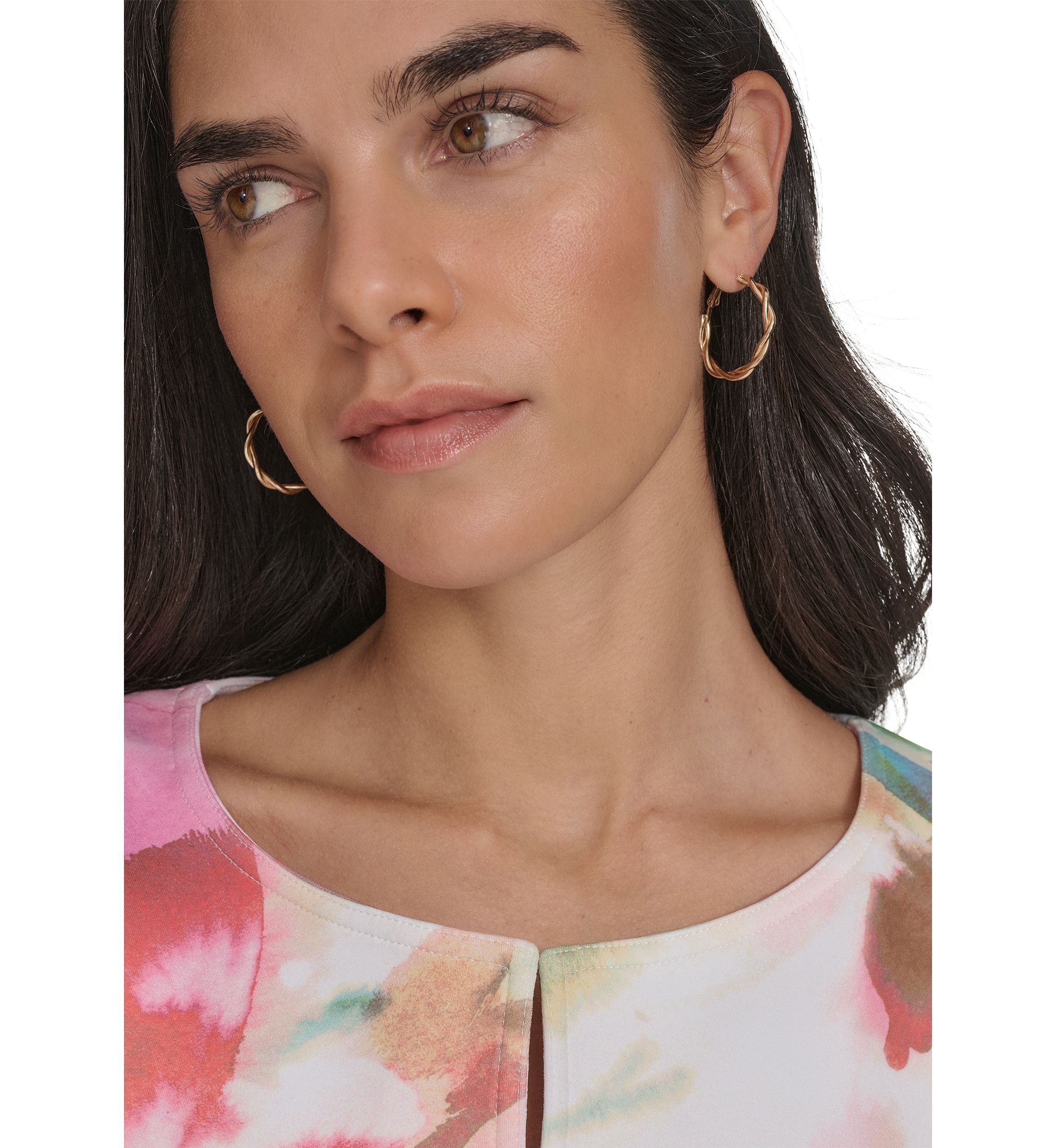 Womens Sleeveless Floral Print Dress 