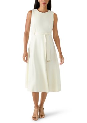 Calvin Klein Women's Self Tie Midi Dress, 2