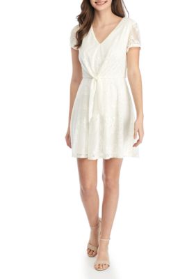 belk junior white dresses