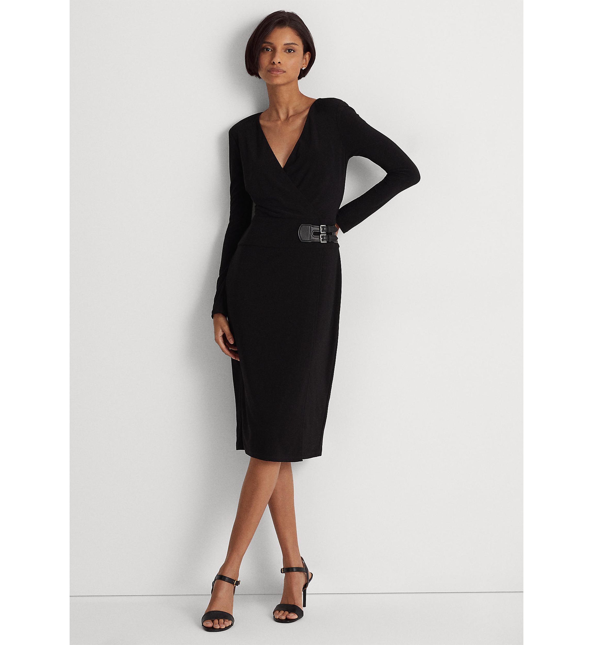 Buckled Jersey Dress
