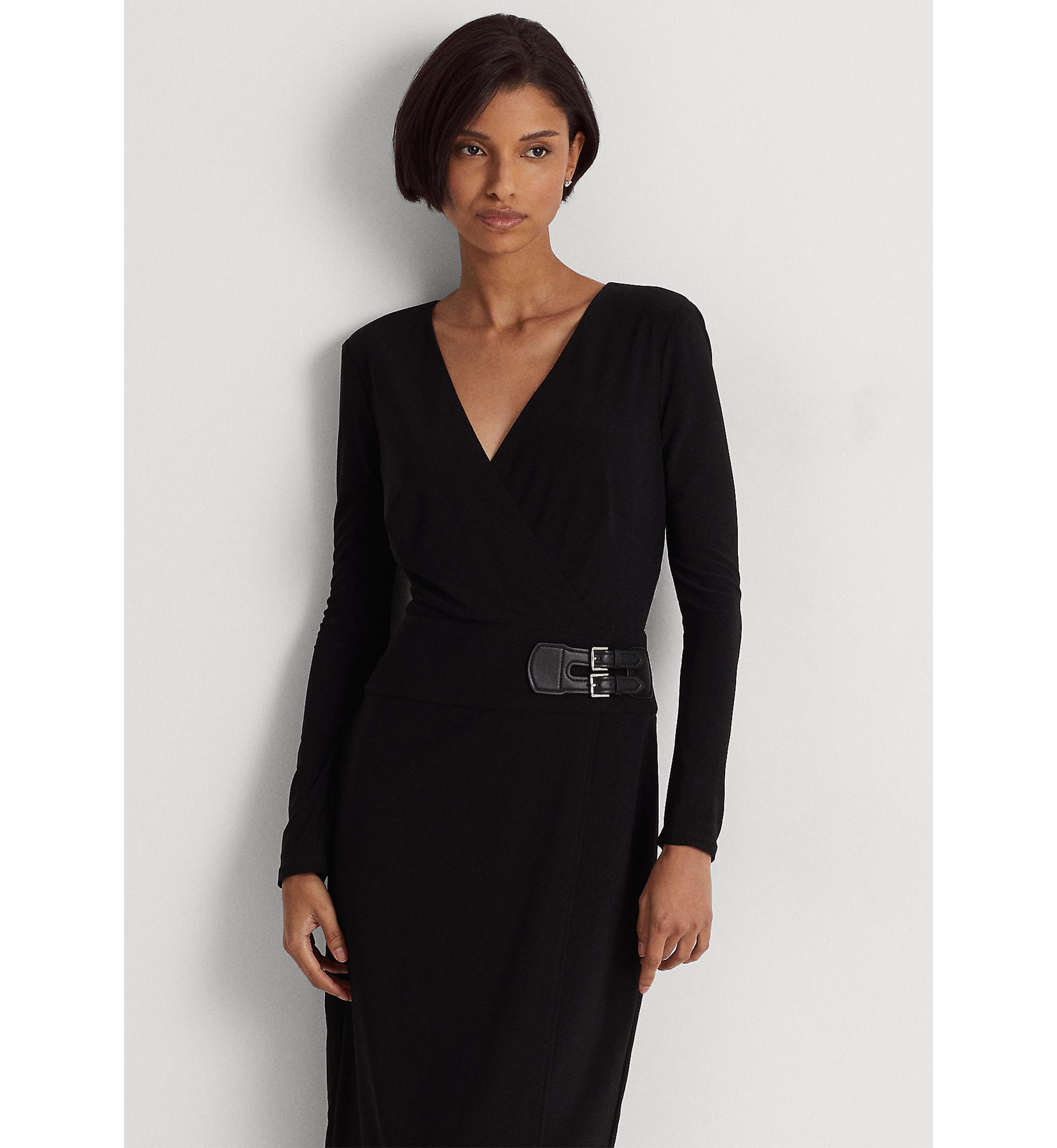 Buckled Jersey Dress