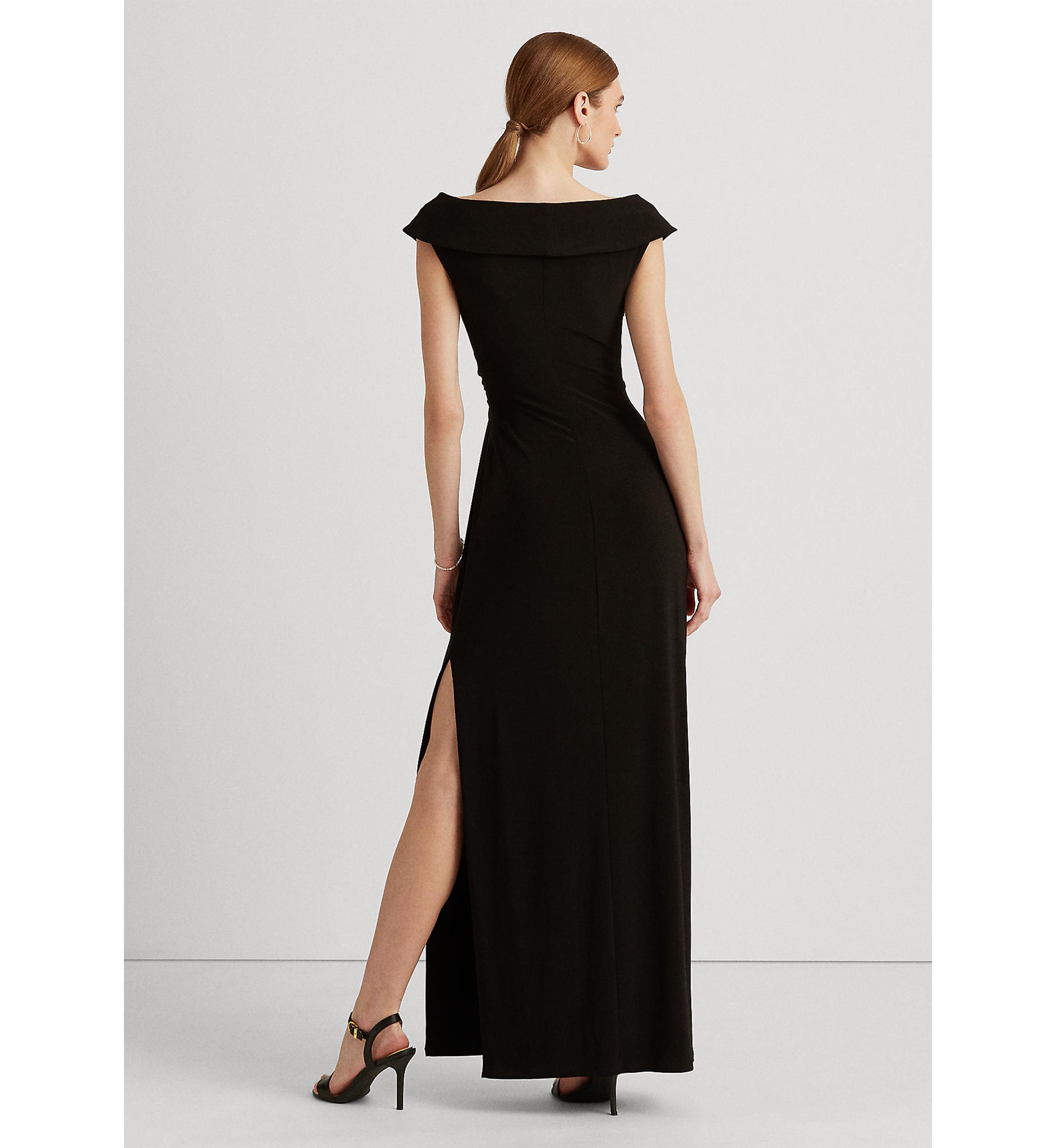 green emerald velvet dress Ashley Lauren 11609 Prom Dresses Black 12 / Black