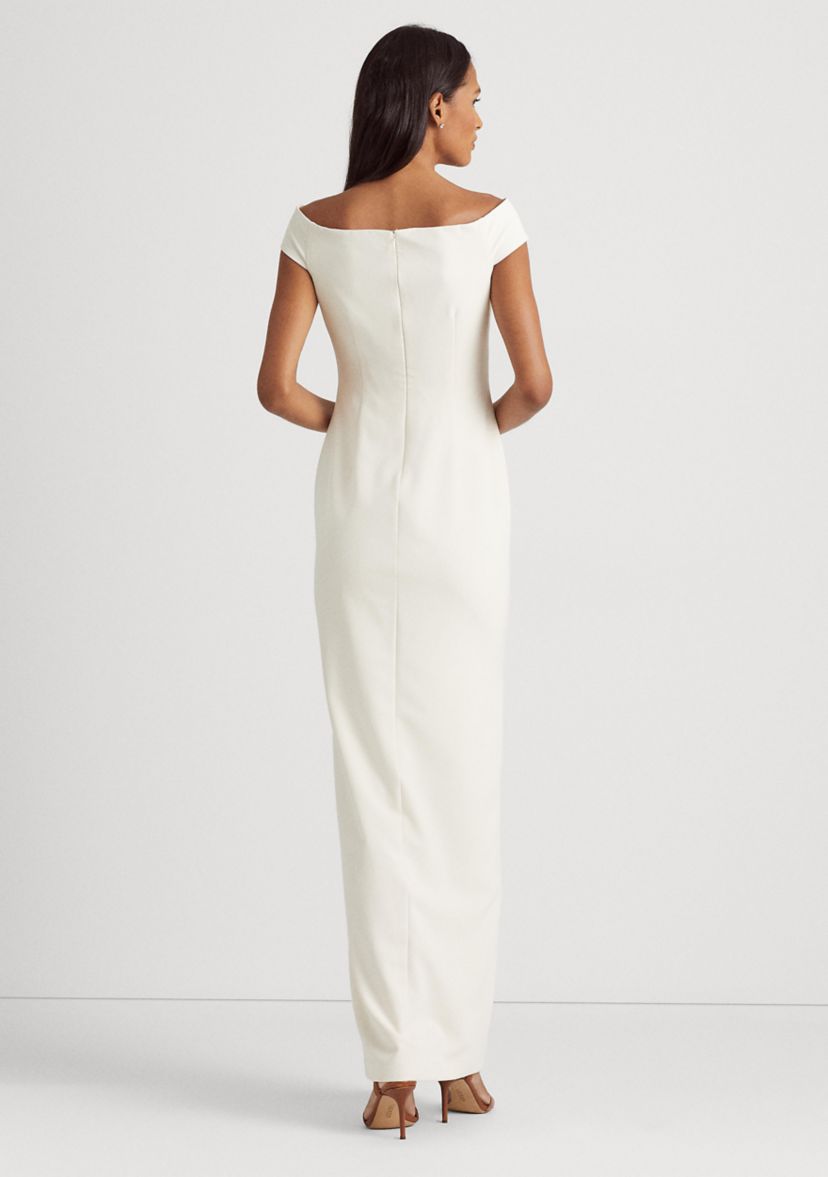 dresses for women off shoulder Off-the-Shoulder Sweetheart Long Prom Dress Split With Beadings