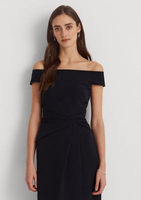 Lauren Ralph Lauren Crepe Off-the-Shoulder Gown | belk